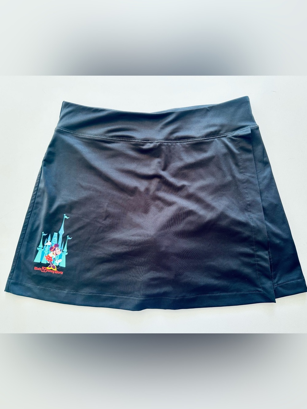 Disney Play in the Park Minnie Mouse and Castle Black Skort - Women’s Medium